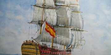 El buque de Guerra más poderoso del Imperio Español: el Santísima Trinidad (1769)