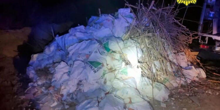 Multas por vertidos de escombros en Santander, Cantabria