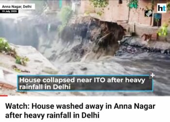 Momentos en que la fuerza de la naturaleza lo ha arrasado todo