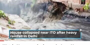 Momentos en que la fuerza de la naturaleza lo ha arrasado todo