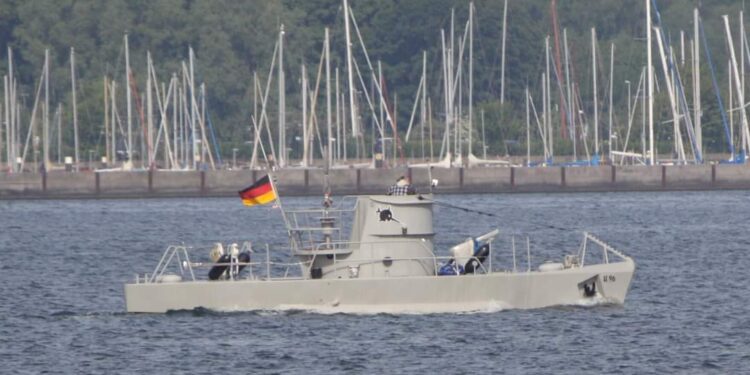 Un barco en Alemania imita los famosos submarinos U Boot de la Segunda Guerra Mundial