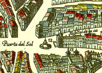 ¿Qué queda en Madrid del plano de Texeira?