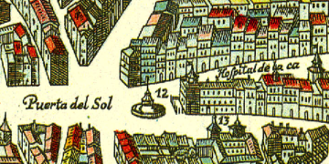 ¿Qué queda en Madrid del plano de Texeira?