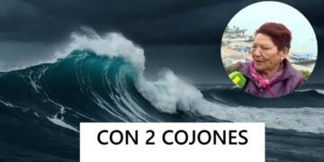 🚨“Vine con mi nieto para que vea un tsunami”