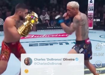 Exaltación de macarras sin educación en la UFC: así, no