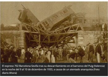 Los ataques terroristas contra trenes en España