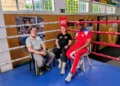 Escuela de boxeo en Usera (Madrid)