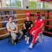 Escuela de boxeo en Usera (Madrid)