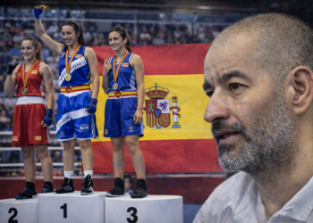 Escuela de boxeo en Usera (Madrid)