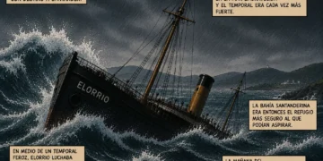 El naufragio del Elorrio, con un único superviviente, y el héroe de Langre que dio su vida para salvar a esos marinos