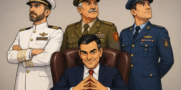Una teoría no tan loca: ¿y si a Sánchez lo ha puesto ahí el Ejército?