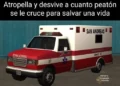 Imbécil al volante en Santander roba una ambulancia y se pone a hacer el fugitivo en plan GTA