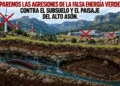 Vecinos de Ruesga claman contra los proyectos de baterías y el parque eólico